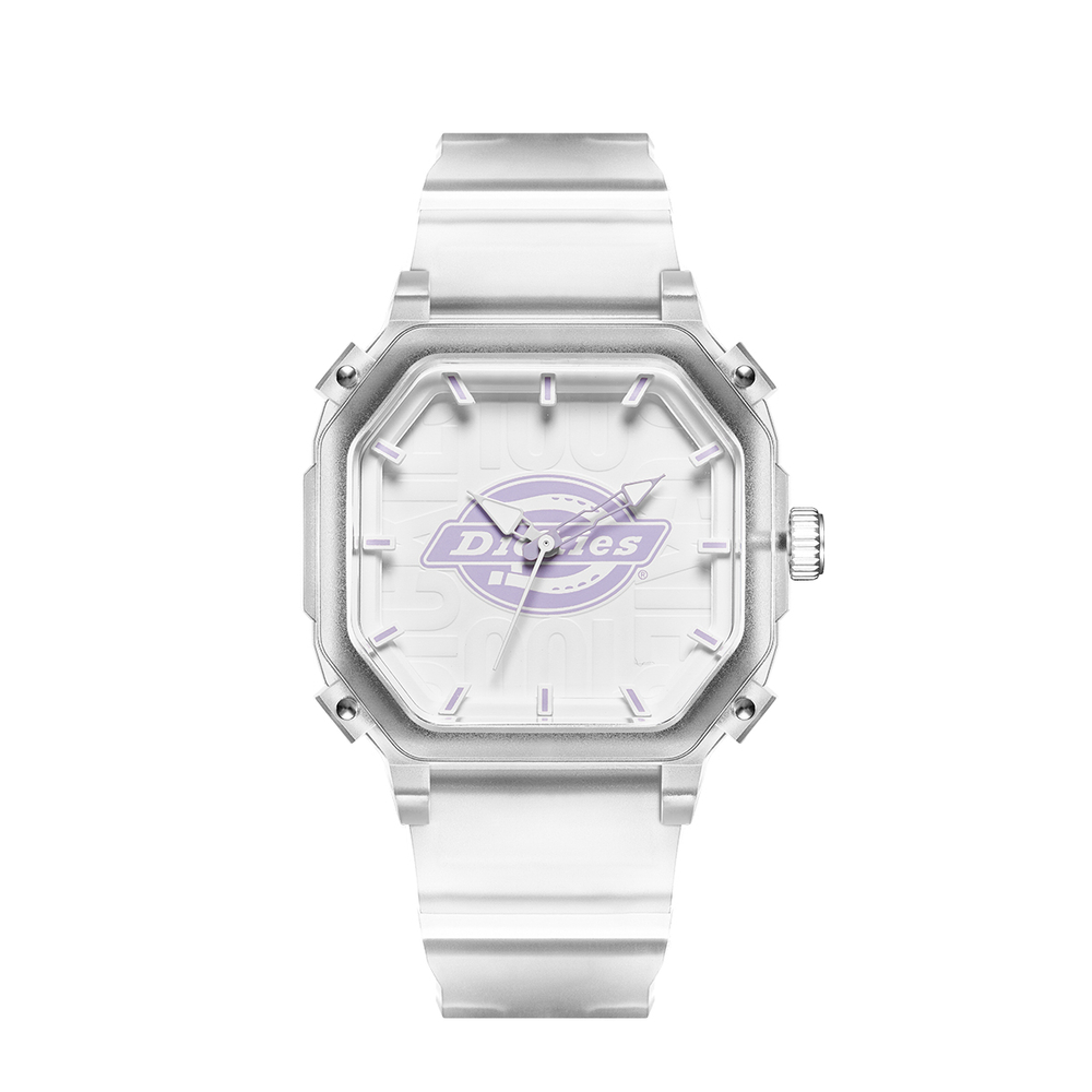 Dickies 100th Anniversary 425 Wrist Watch Quartz Movement Plastic Strap 42mm White Dial Unisex