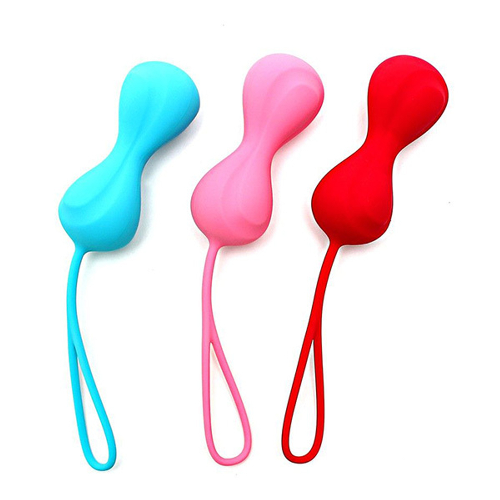 Набор из 3 двойных вагинальных шариков 3,5см Satisfyer Power Balls