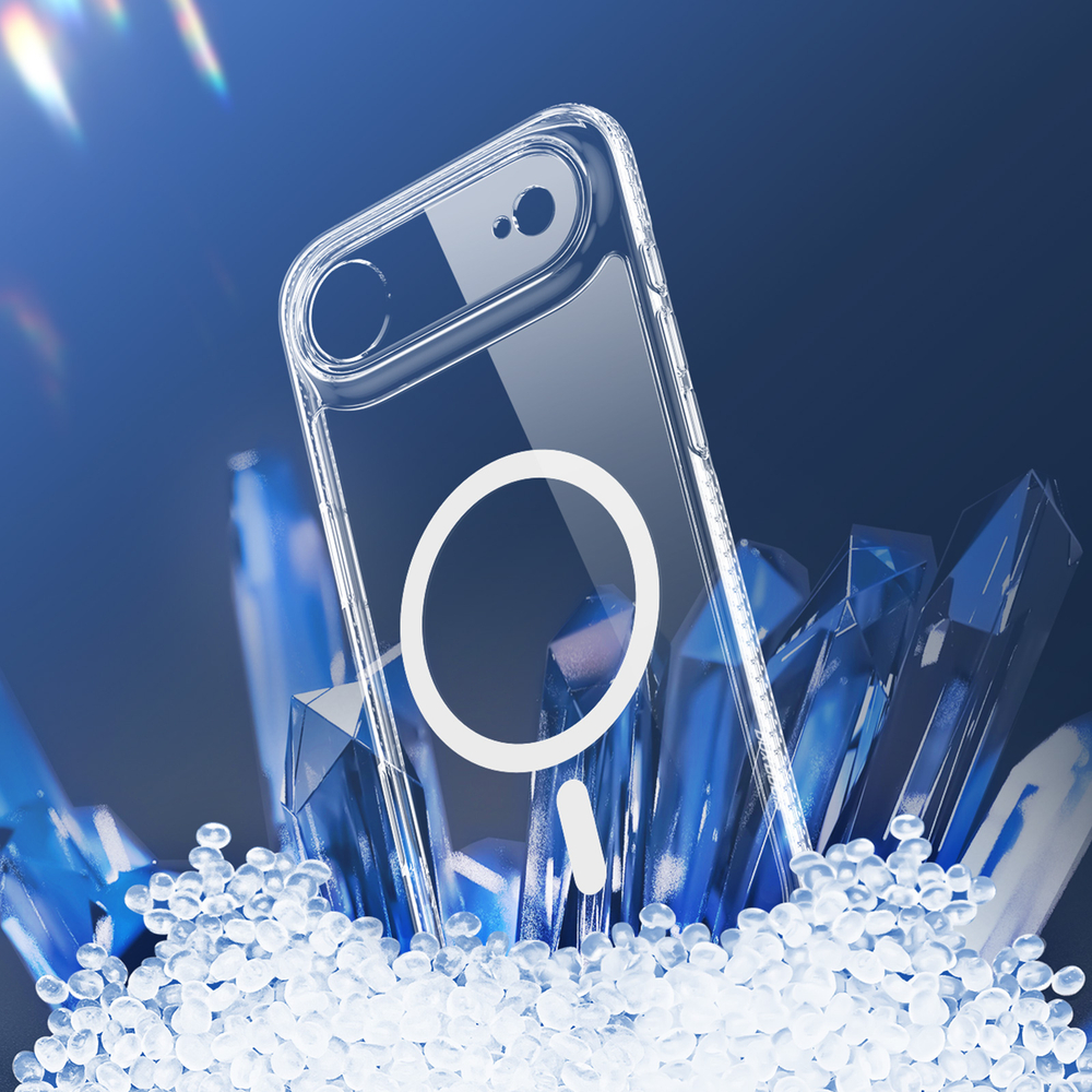 Защитный прозрачный чехол с MagSafe для iPhone Air, серия Clin Mag Series от Dux Ducis