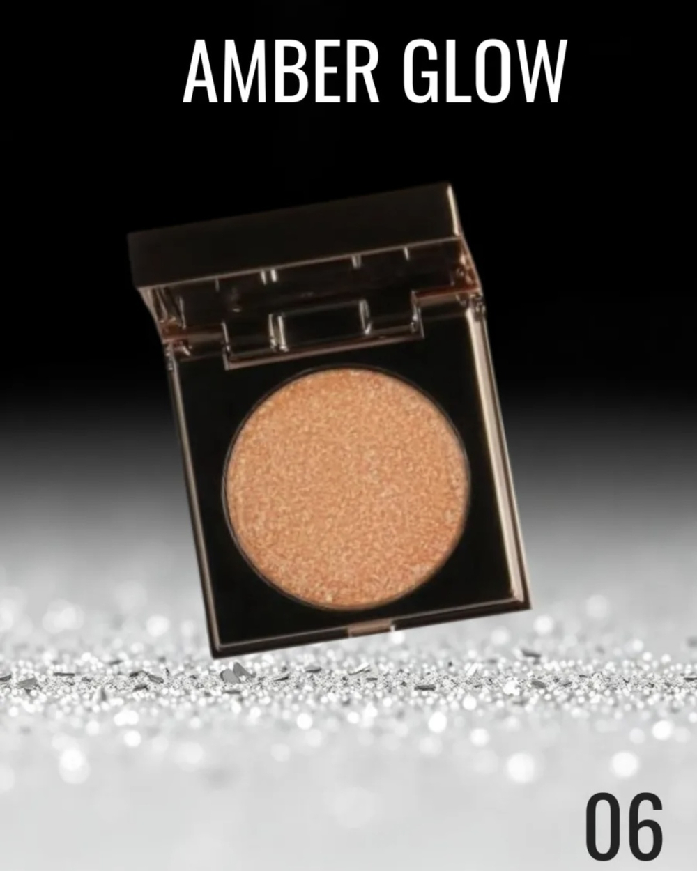 Sen Sulu глиттер прессованные Sparkle mood 06 Amber Gold