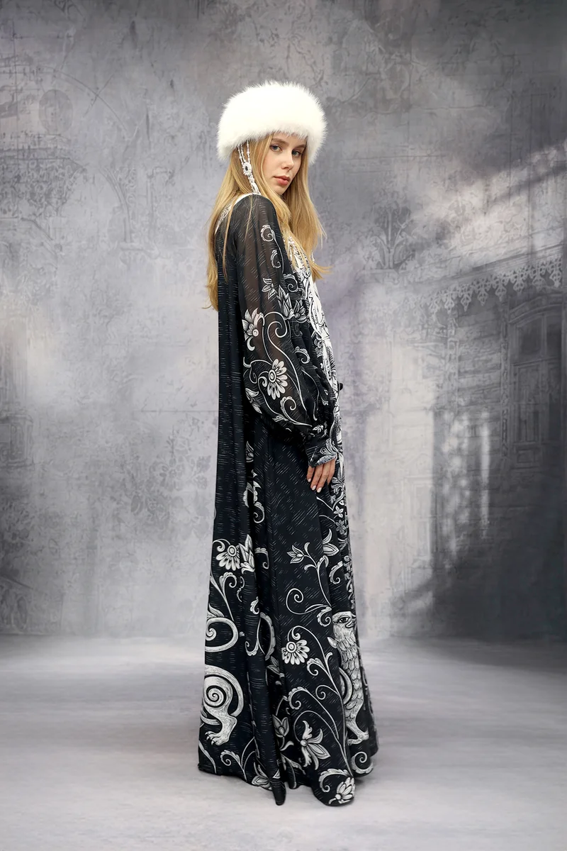 Dress “Undine-27. Yaroslavl Tiles”
