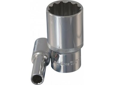 112215 Головка торцевая глубокая 12-гранная 1/2"DR, 15 мм