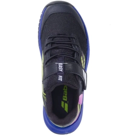 Детские теннисные кроссовки Babolat Pulsion Kid All Court - black/dark blue