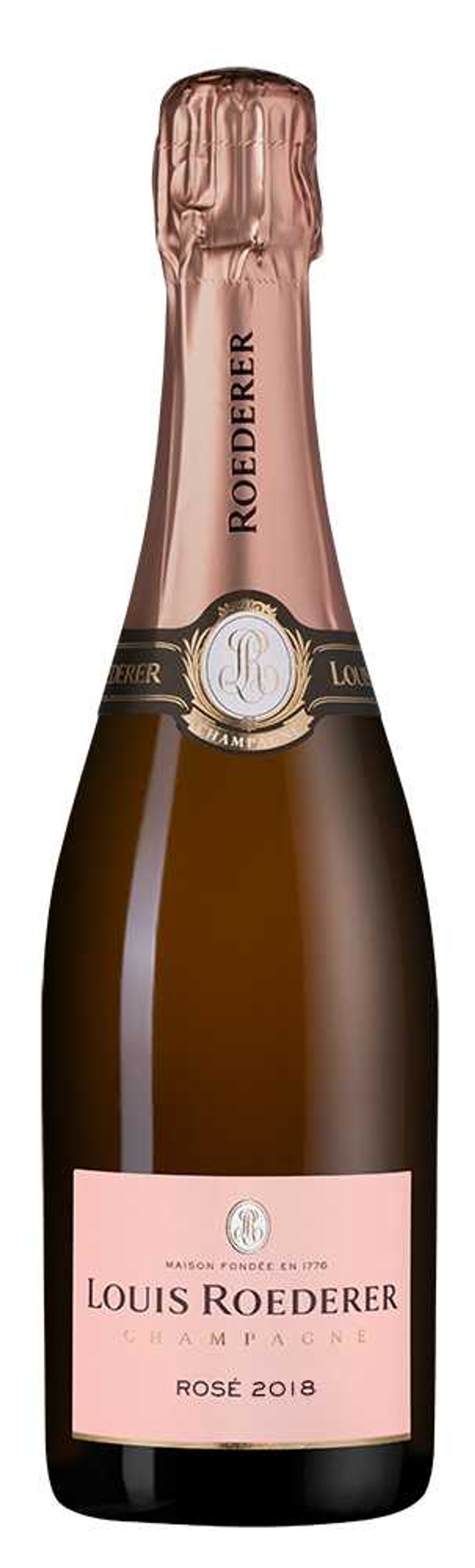 Шампанское Louis Roederer Rosé Brut, 0.375 и 0.75 л — 0.75 л, без п/к 2018