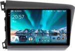 Магнитола для Honda Civic 9 седан 2012 левый руль - Teyes CC4 монитор 9.2" 2K QLED на Android 14, Быстрейшая, Snapdragon 680, DSP, CarPlay, 4G SIM-слот