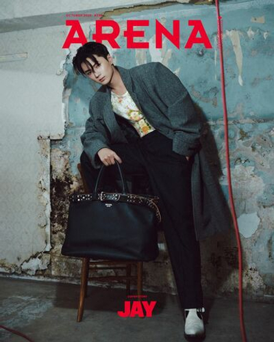 публикация ARENA HOMME - 2025.10 ENHYPEN JAY E Type
