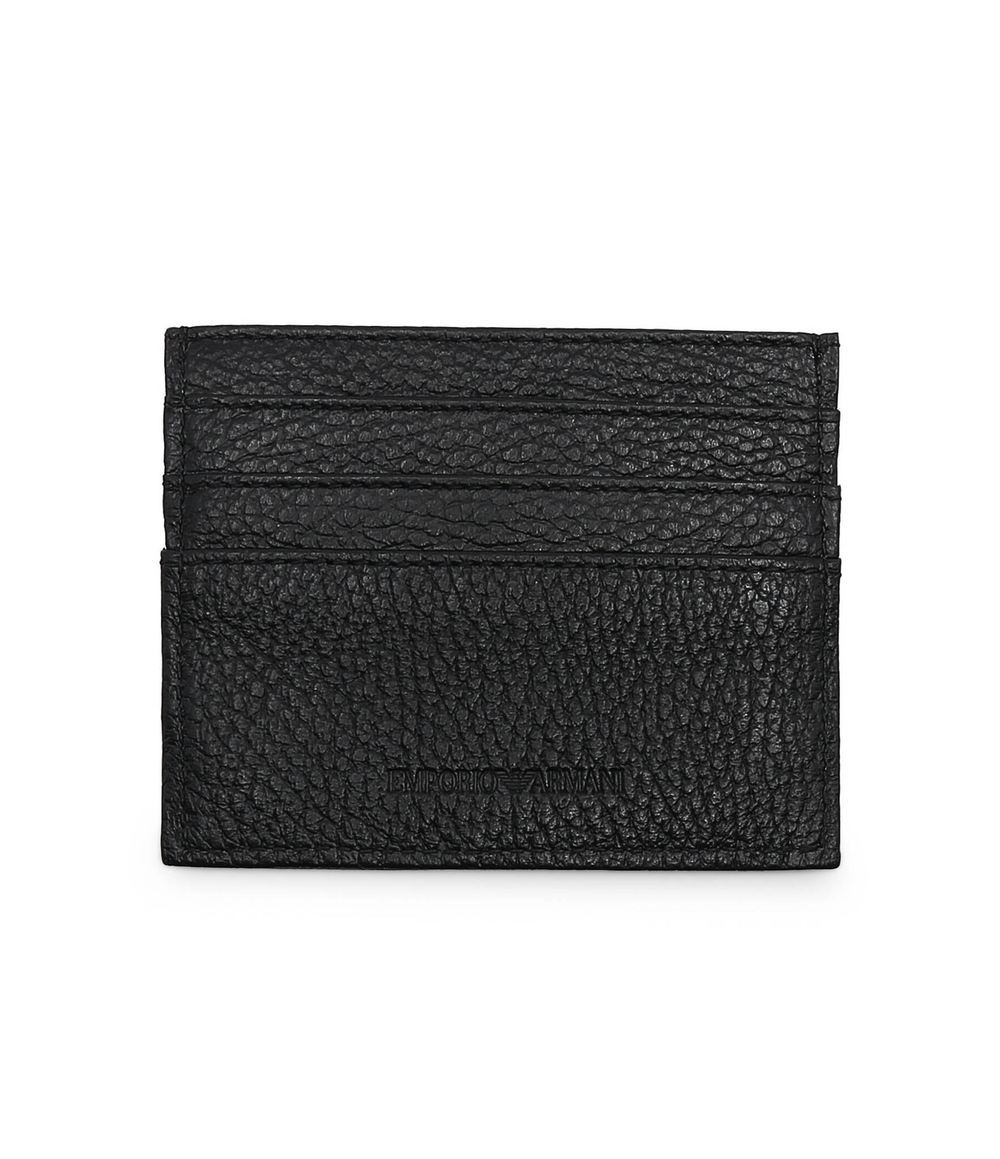 Кожаные кардхолдер gift set Emporio Armani - черный(Y4R382 Y068E)