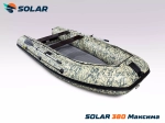 Лодка надувная моторная solar-380 к (максима)
