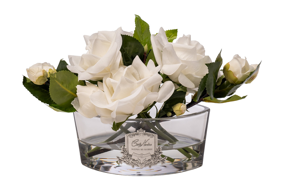 Диффузор Cote Noire Oval White + 2 спрея White Gardenia 10мл Garda Decor