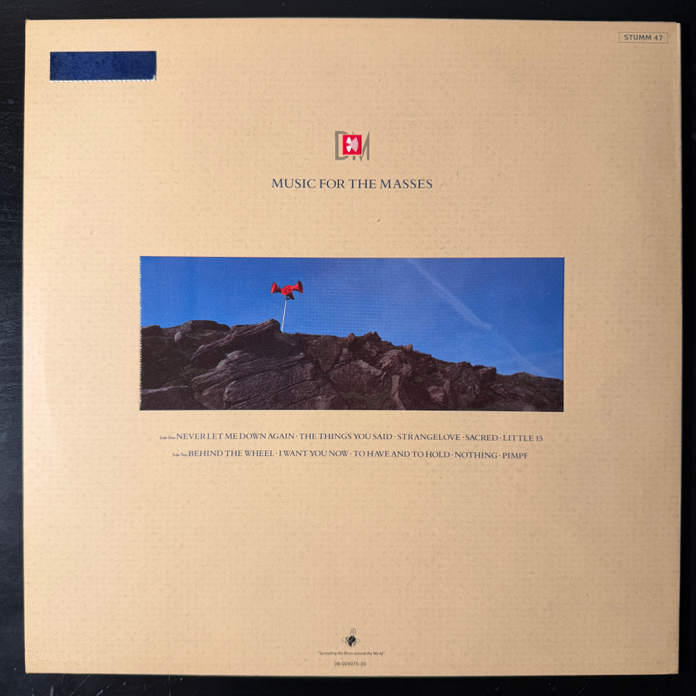 Depeche Mode - Music For The Masses (Голландия 1987г.)