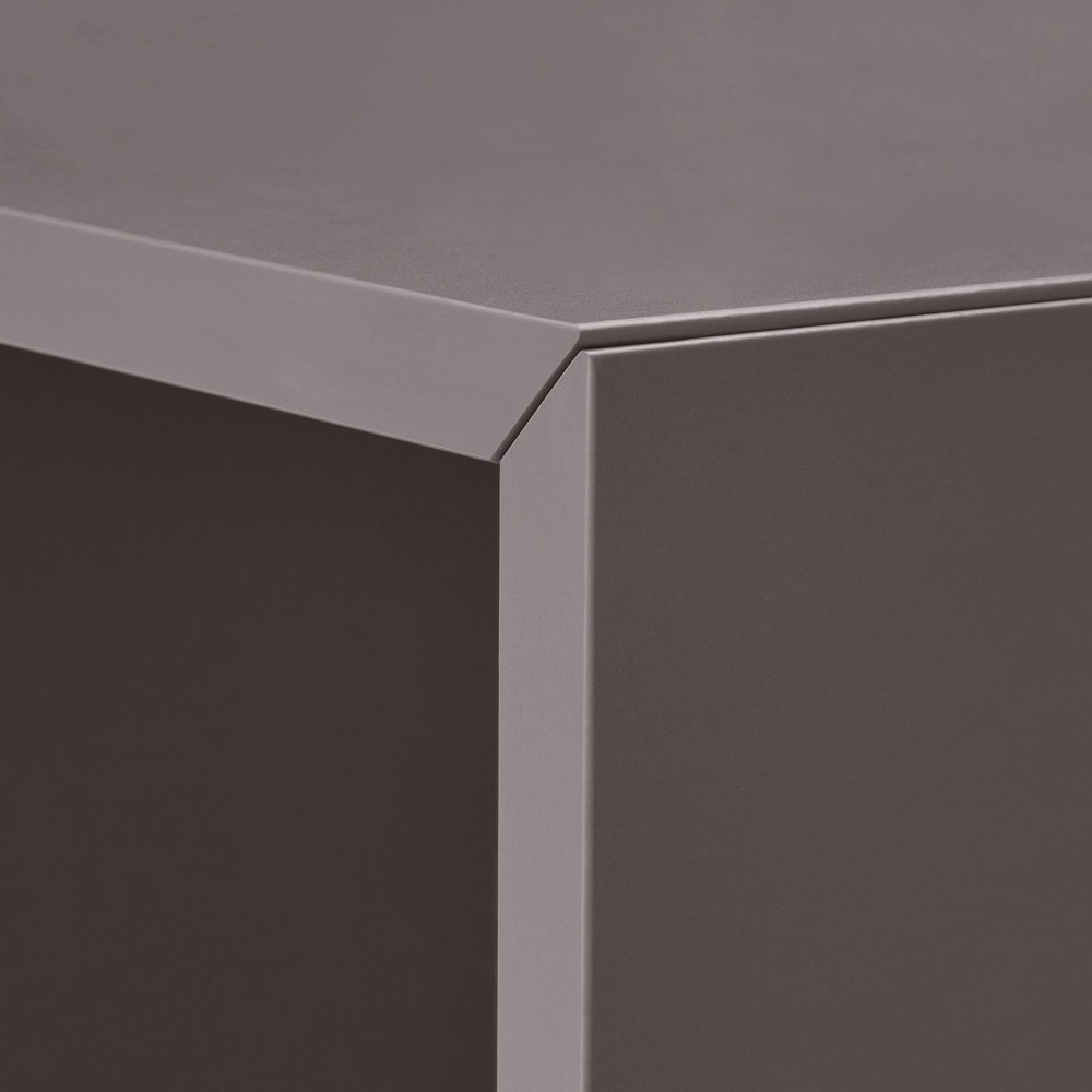 IKEA EKET  (ИКЕА ЕКЕТ)  -  Комбинация настенных шкафов - тёмно-серый 105x35x120 см