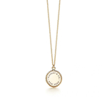 Подвеска из жёлтого золота 18k , Tiffany 💠 Twist sharm - в наличии