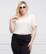блузка bella plus size Persona by Marina Rinaldi - белый(1111362)