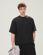 Мужская плотная футболка boxy fit - BERSHKA