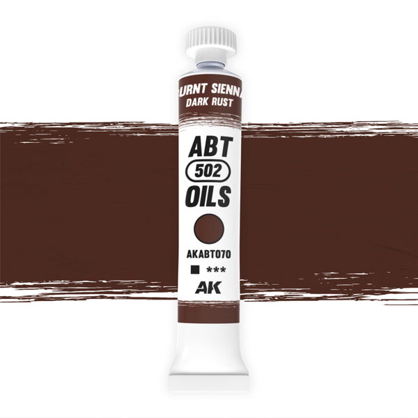 Масляная краска Abteilung 502 - Burnt Sienna / Dark rust