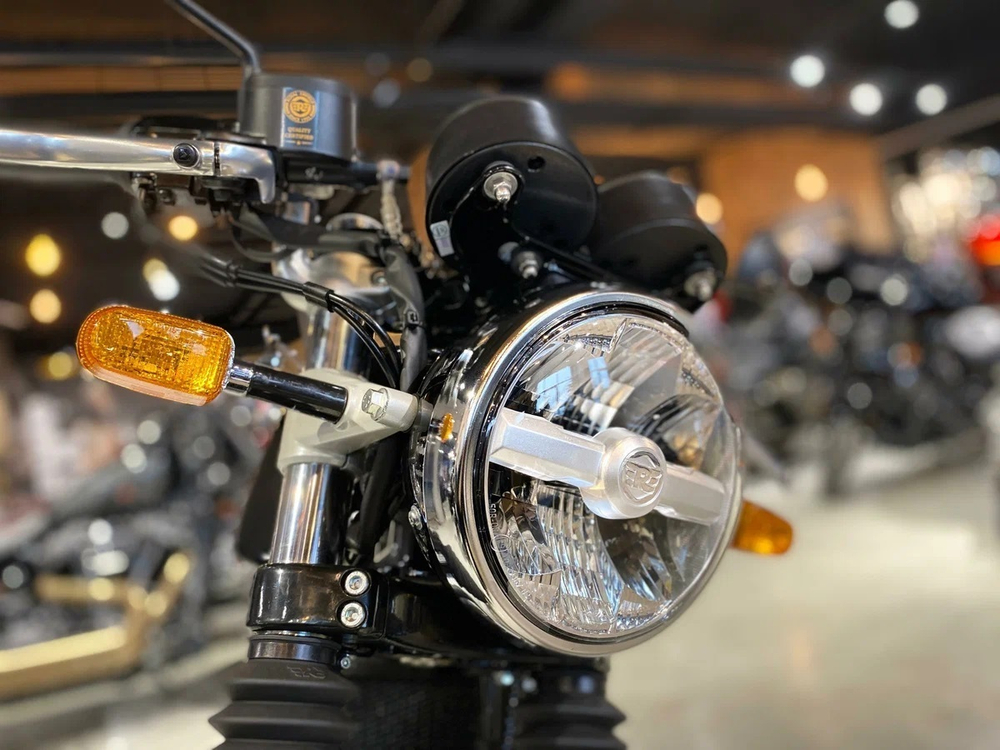 Royal Enfield Continental GT 650 Slipstream Blue (Black Alloy)