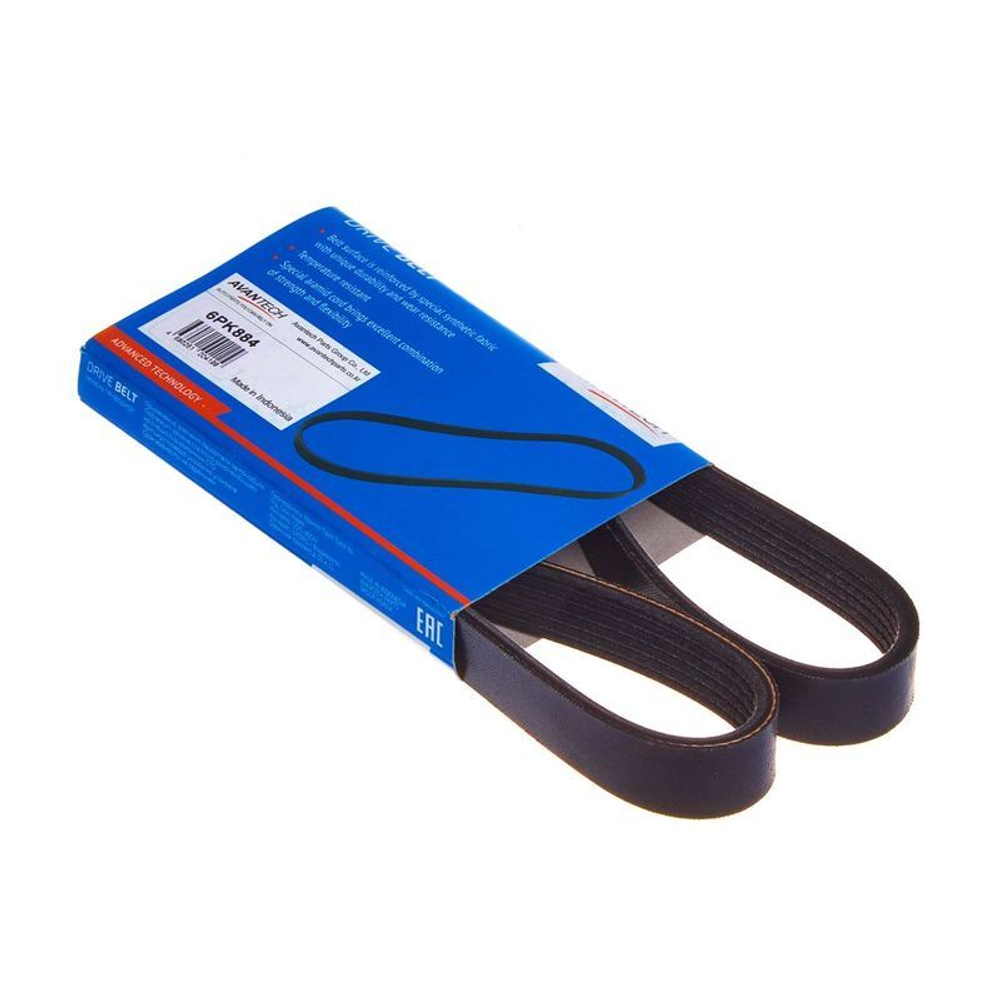 Ремень поликлиновый AVANTECH 6PK884