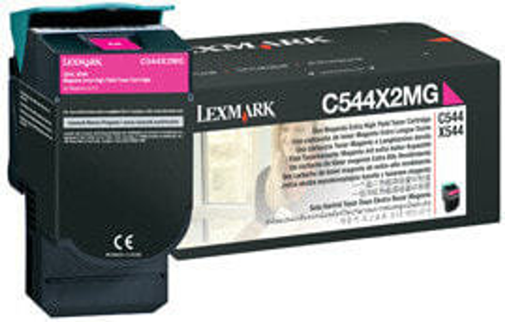 Lexmark C544X2MG тонерный картридж Подлинный Пурпурный 1 шт