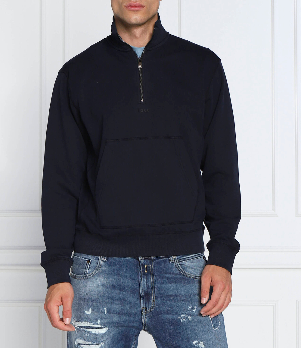 Худи zefadehalf BOSS ORANGE - темно-синий(50476137)