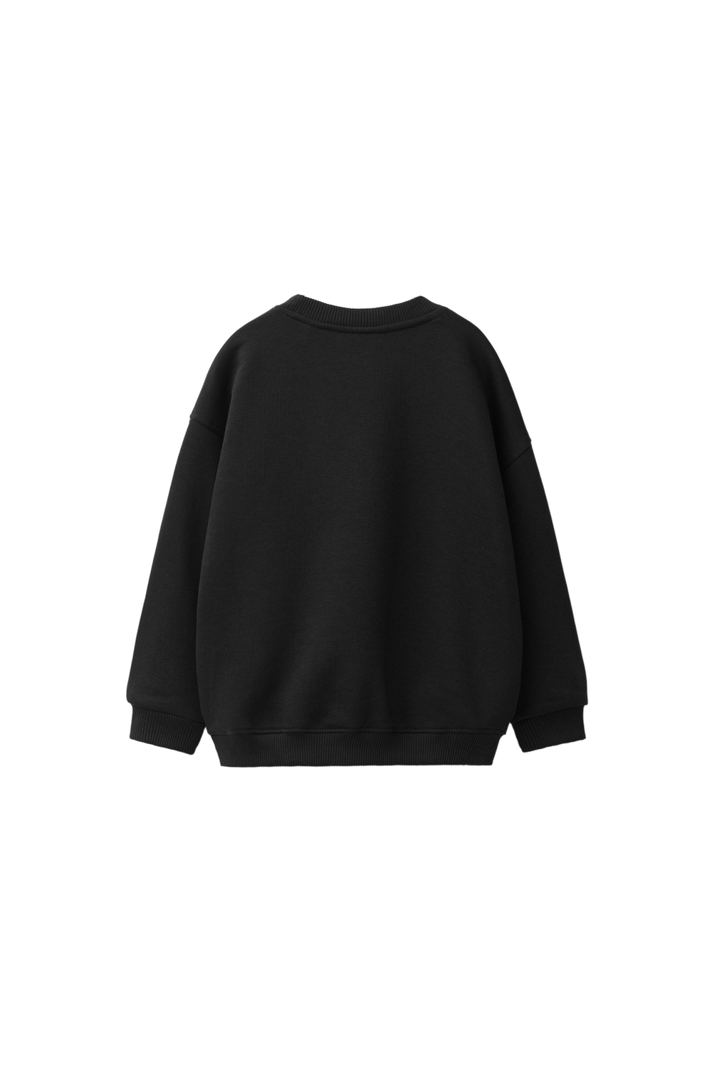 ZARA ОДНОТОННАЯ ТОЛСТОВКА, ЧЕРНЫЙ