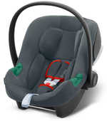 Коляска Cybex Talos S Lux SLV complete Aton B2 Steel Grey 3 в 1 Stone Grey с дождевиками