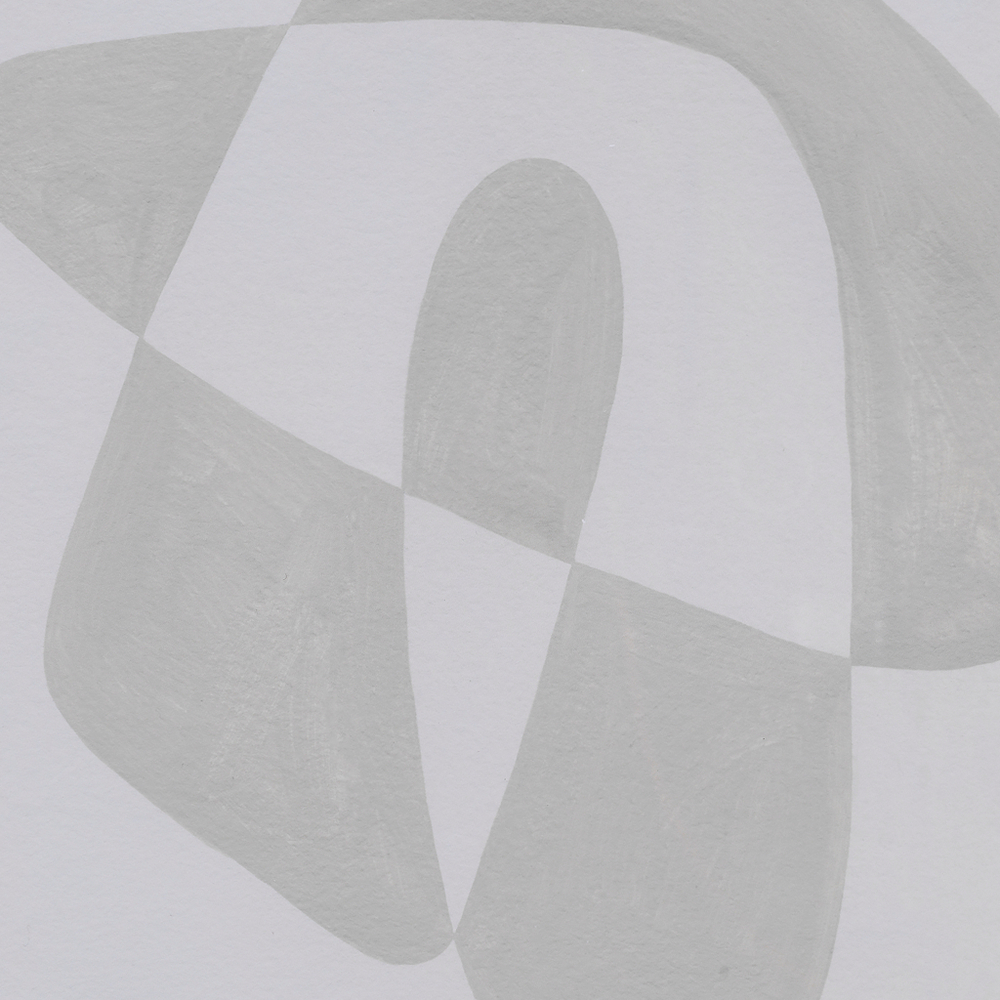 Постер Print Soft shape set of 4 арт.116653
