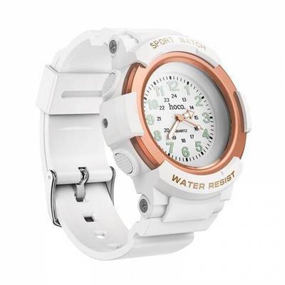 Детские кварцевые часы E112 с функцией защиты от потери (white)
