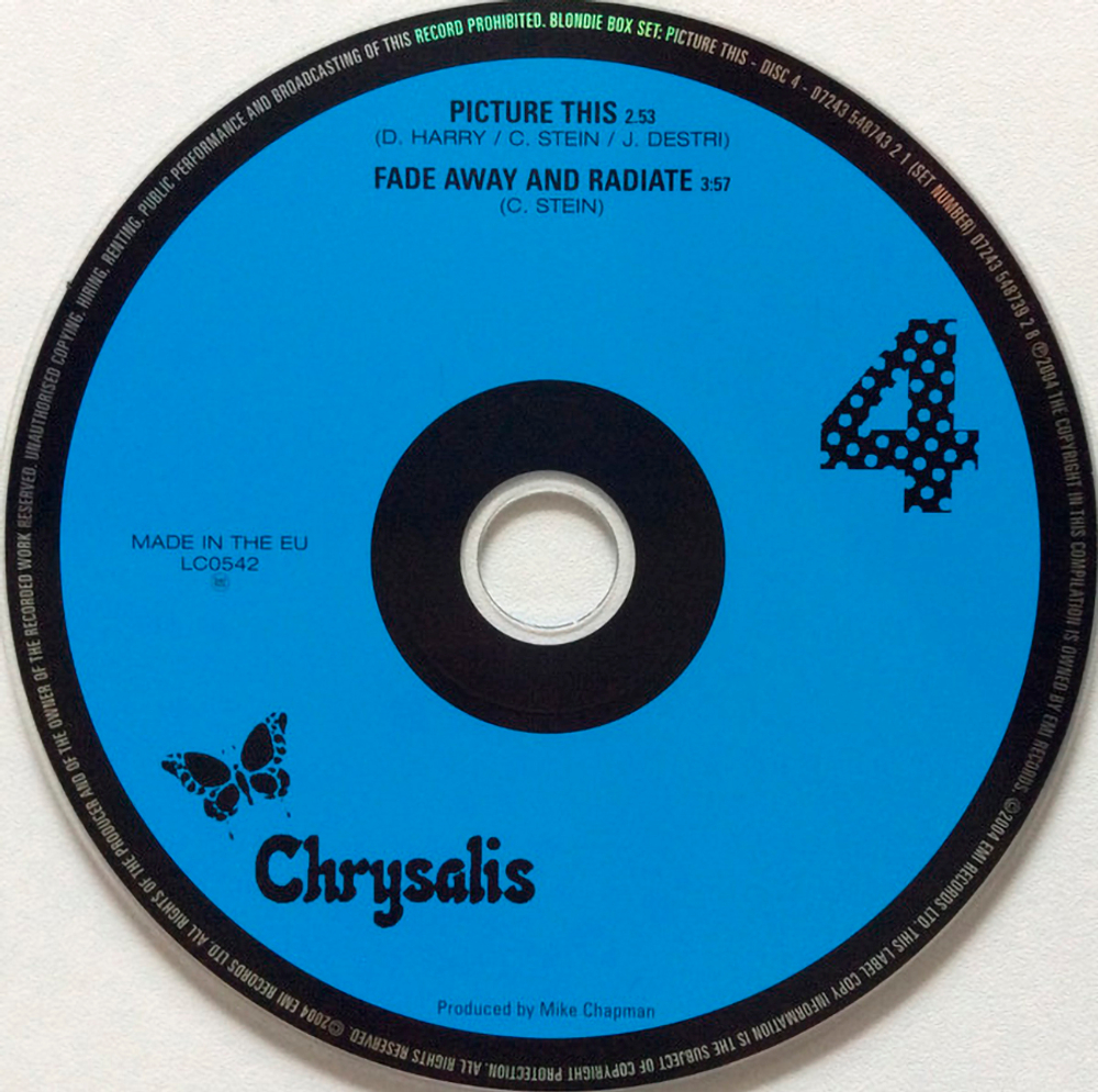 Blondie / Singles Box (15 CD Single)