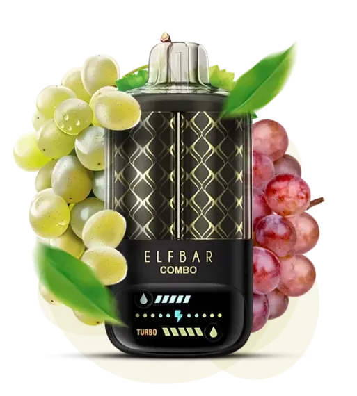 Elf Bar COMBO 25000 - Green Grape & Grape (5% nic)