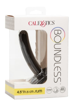 Черный анальный стимулятор Boundless 4.5” Slim Probe - 11,5 см. (Цвет: черный)