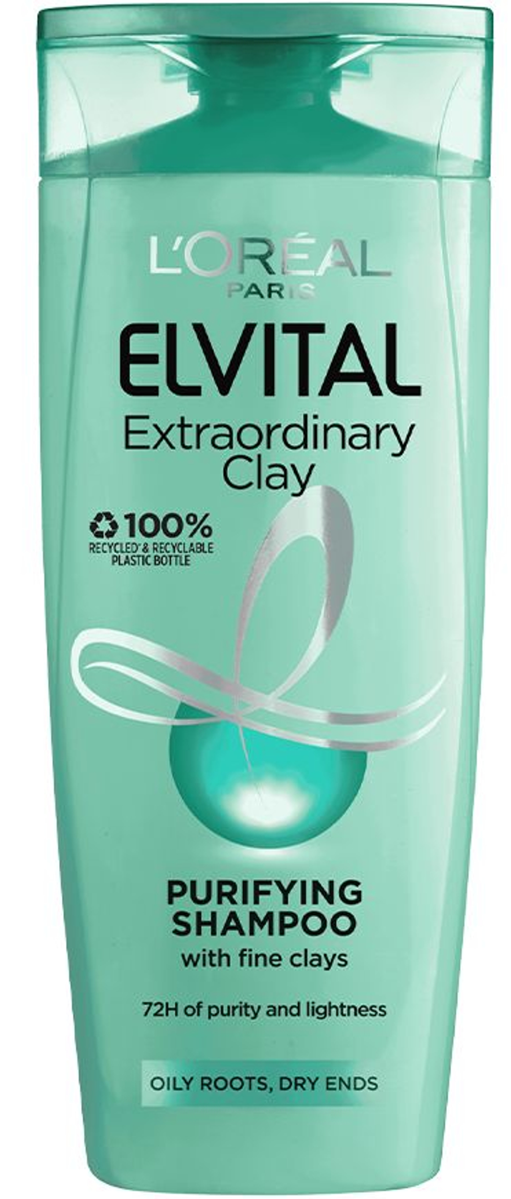 Шампунь L'ORAL Extraordinary Clay три вида глины 250 мл (Франция)