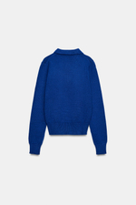 ТРИКОТАЖНОЕ ПОЛО НА МОЛНИИ — ZARA
