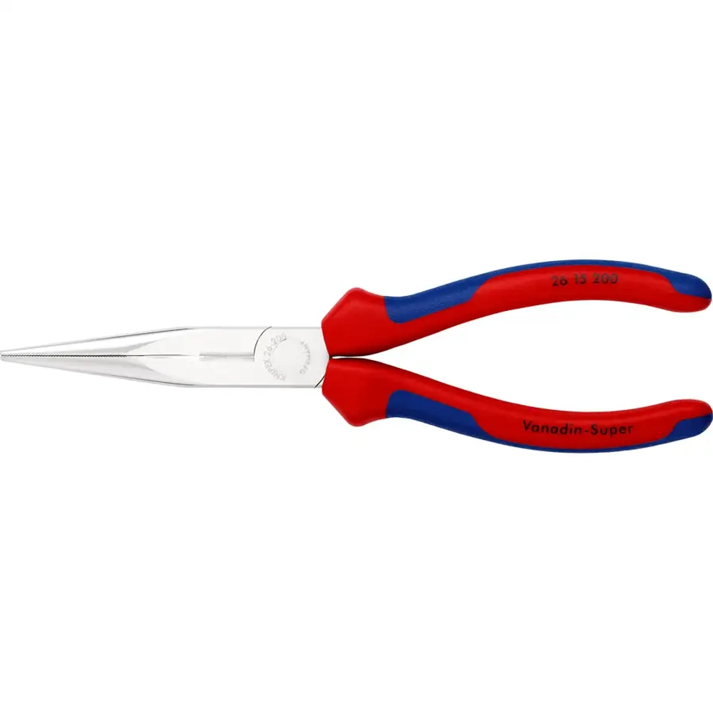 Длинногубцы хромированные 200 мм Knipex 26 15 200