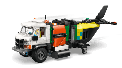 Конструктор LEGO City 60505 Airplane, Service Truck & Hovercraft Remix