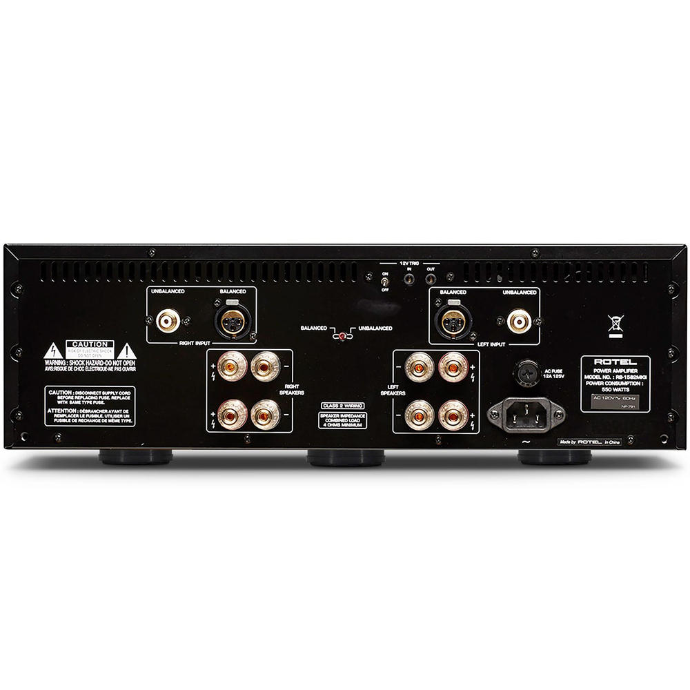 Двухканальный усилитель Rotel RB-1582 MkII Black