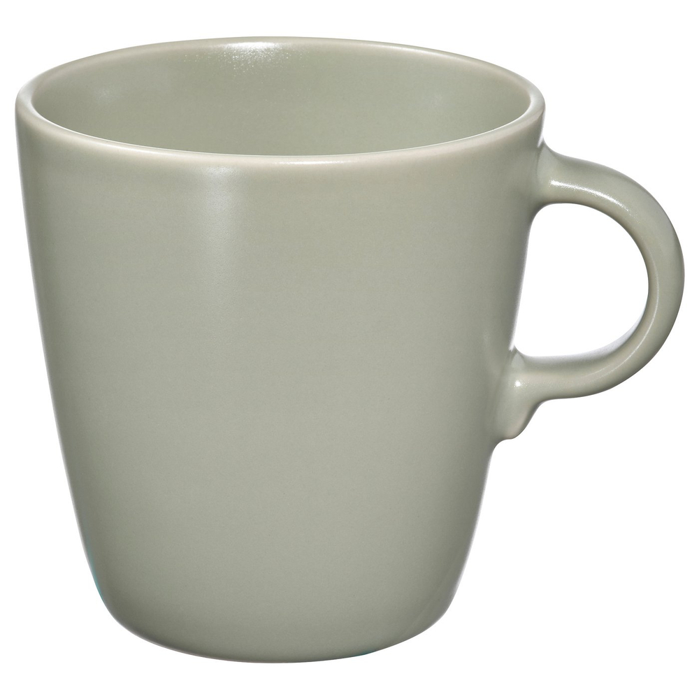 IKEA FÄRGKLAR  (ИКЕА ФЭРГКЛАР)  -  Кружка - матовый зелёный 37 сл