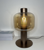 Table design lamp Bonbori by Brokis (Amber/Brown)