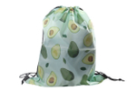 Мешок для обуви 33*40 см, для девочек "Avocado", 4 вида микс