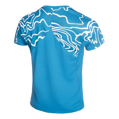 Мужское теннисное поло Nike Dri-Fit Court Slam MB T-Shirt Men - Petrol, White