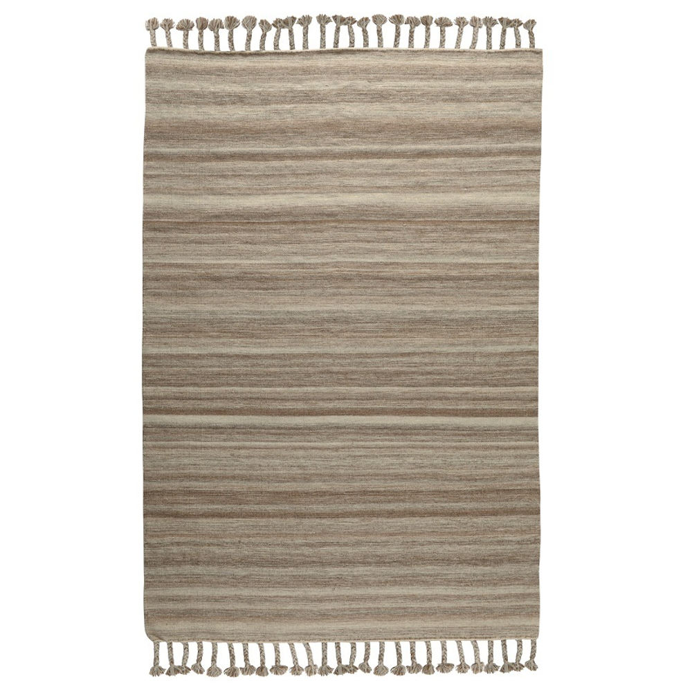 Ковер из шерсти и хлопка с кисточками из коллекции ethnic, 160х230 см