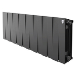 Радиатор биметаллический Royal Thermo PianoForte 300 Чёрный - 16 секц.