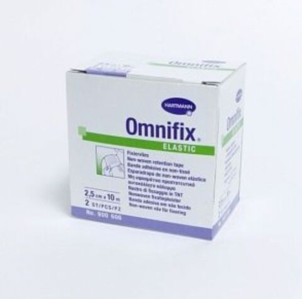 OMNIFIX elastic - Гипоаллергенный из неткан. матер. /белый/: 10 м х 5 см