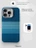 Чехол накладка iPhone 14 Pro 6.1" Gurdini Carbon Design (Magsafe &amp; Lense holder) Moon Rising Blue