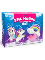 СПА-Набор 2в1 "Единороги" (мыло+бомбы) (Развивашки)