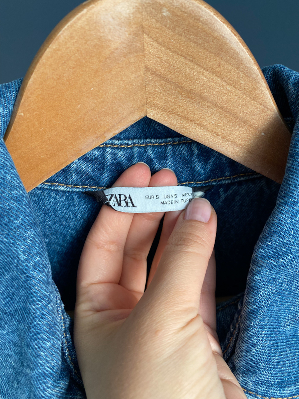 Джинсовый жакет Zara, S