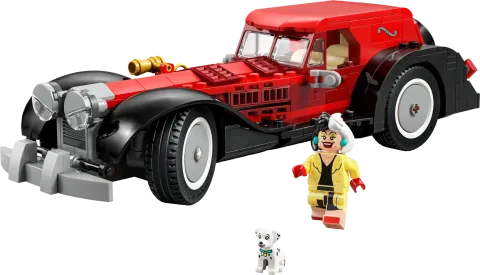 Конструктор LEGO Disney 43277 Машина Круэллы Де Виль