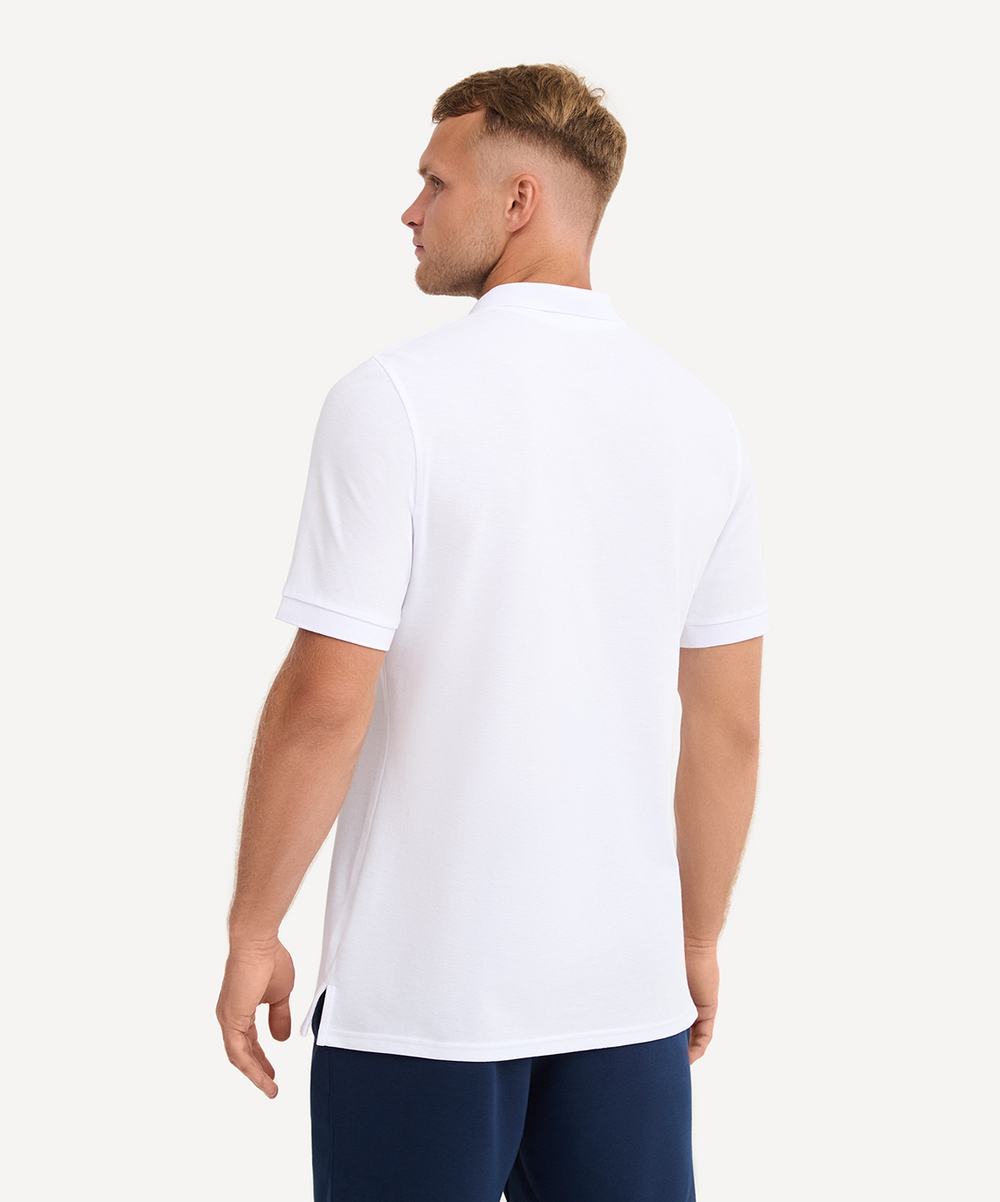 Поло ESSENTIAL Cotton Polo 23, белый
