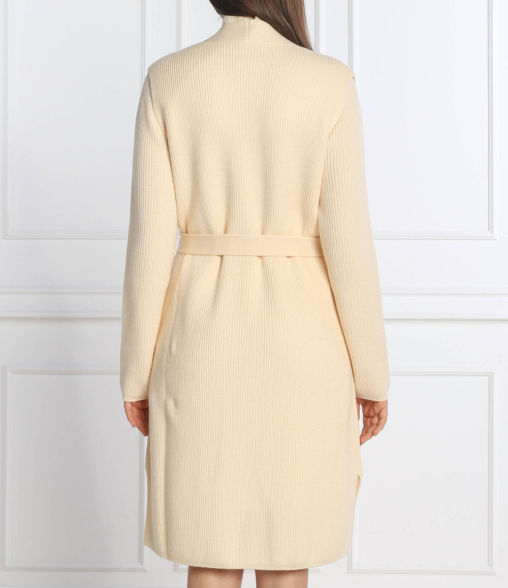 Хлопковый кардиган uruguay Max Mara Leisure - кремовый(335603266)