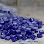 Фиолетовая стеклянная мозаика 12x12 мм, 500г - ArtWorker