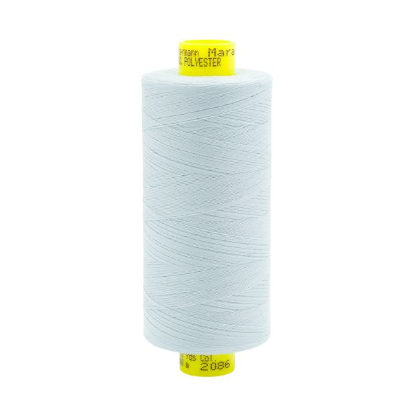Нитка Gutermann Mara 150 (1000 метров), 1 кат., особо тонкая | 2086 нежно-мятный